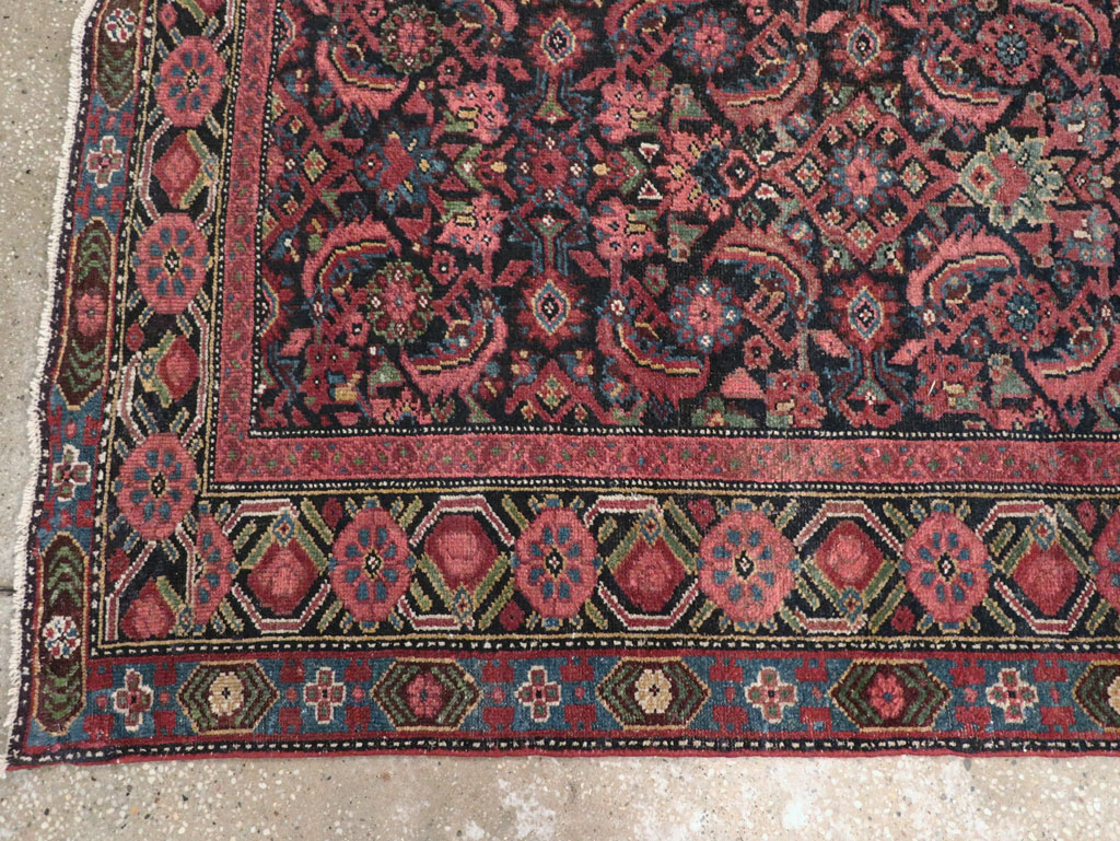 Vintage Persian Malayer Runner, No.17627 - Gss