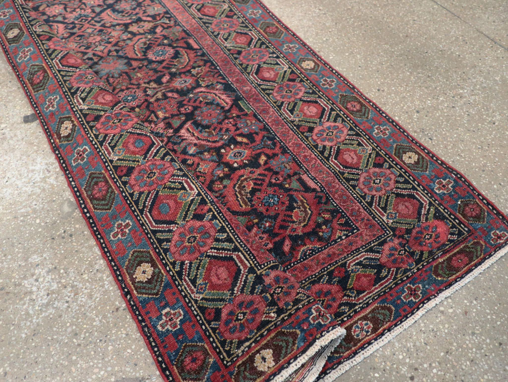 Vintage Persian Malayer Runner, No.17627 - Gss