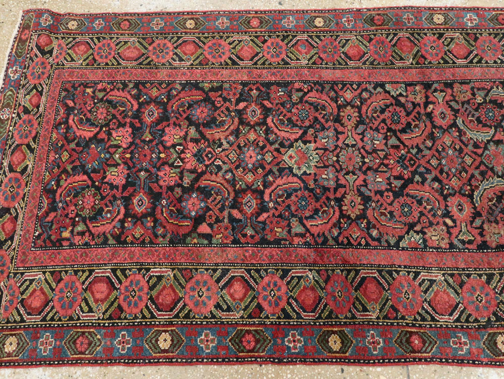 Vintage Persian Malayer Runner, No.17627 - Gss