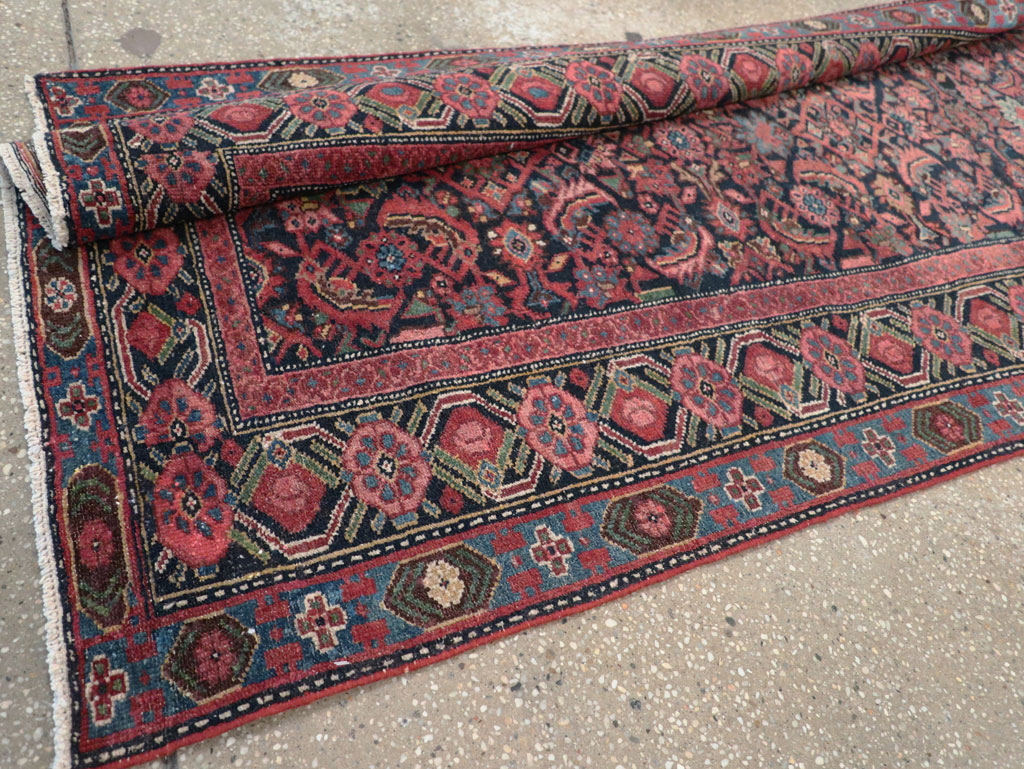 Vintage Persian Malayer Runner, No.17627 - Gss