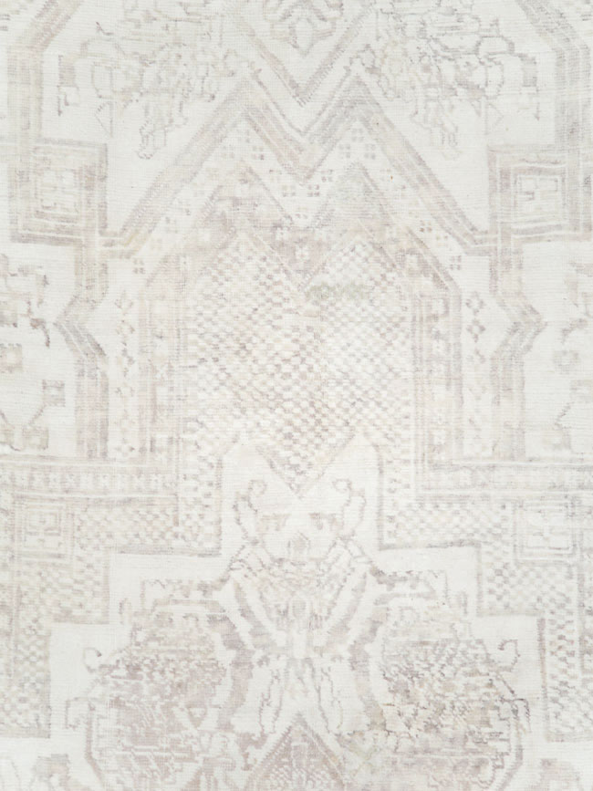 Vintage Cotton Agra Carpet, No.17643 - Gss