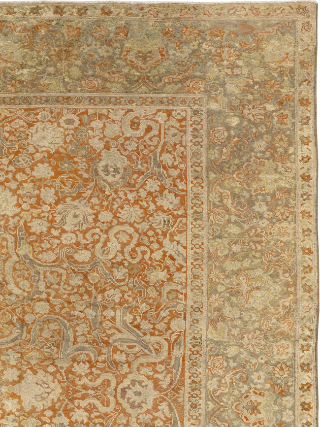 Vintage Turkish Oushak Room Size Carpet, No.17645 - Gss