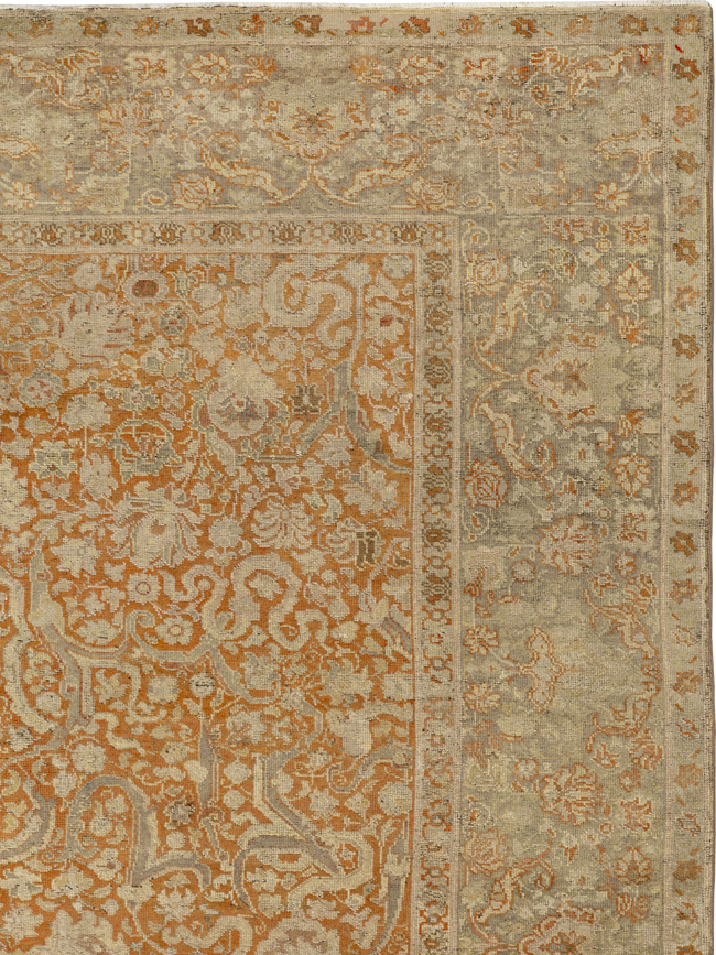 Vintage Turkish Oushak Room Size Carpet, No.17645 - Gss