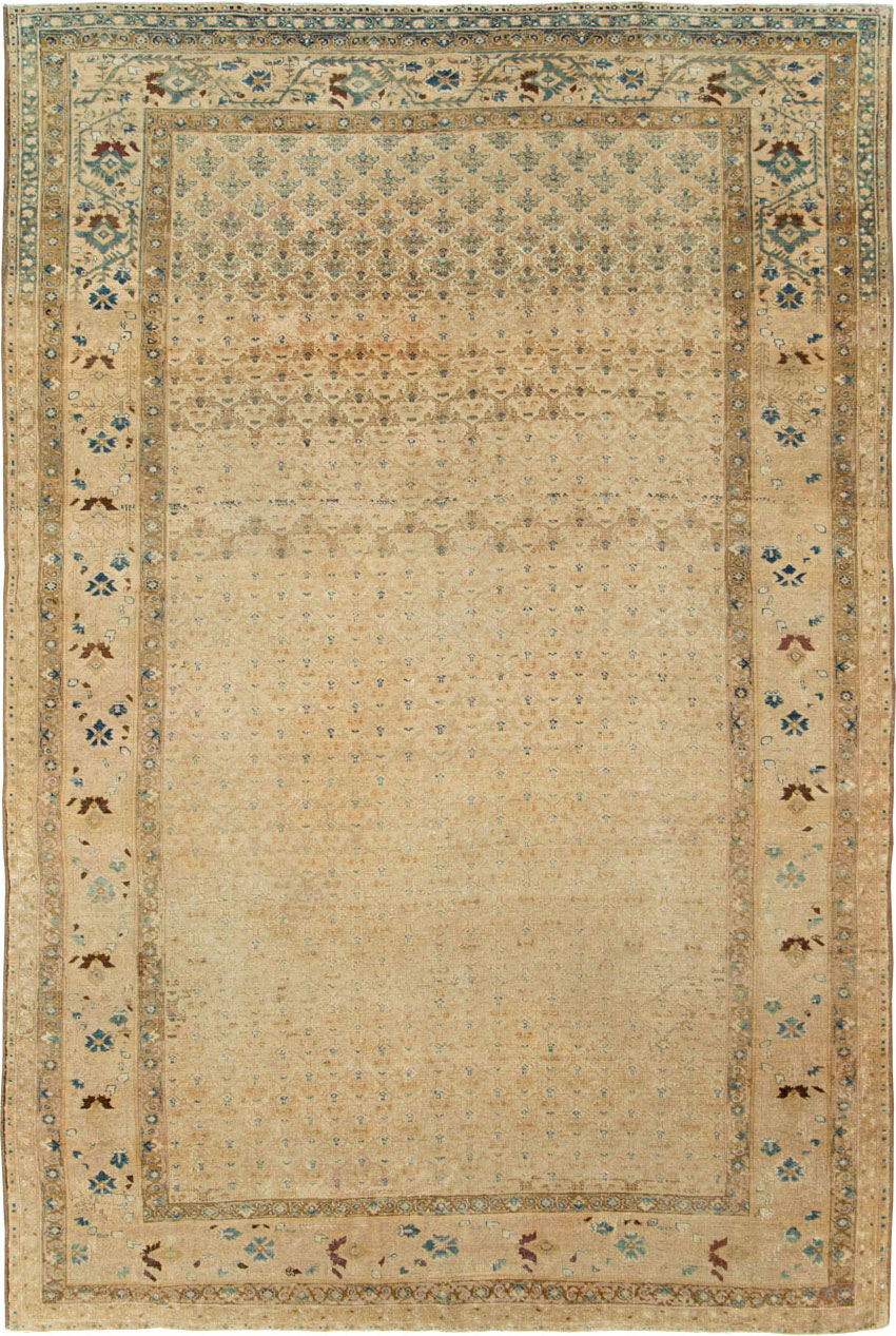 Antique Persian Tabriz Rug, No.17653 - Gss