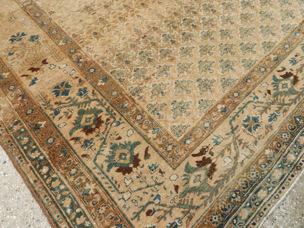 Antique Persian Tabriz Rug, No.17653 - Gss