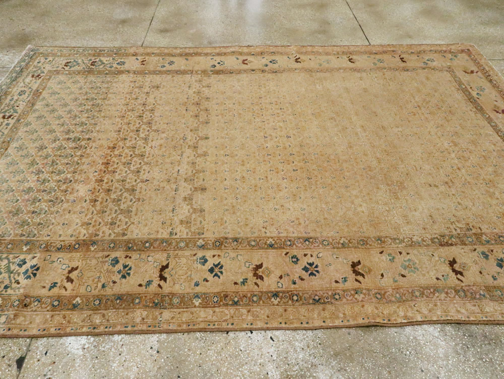 Antique Persian Tabriz Rug, No.17653 - Gss