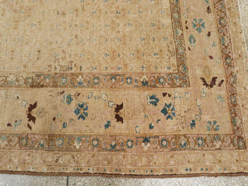 Antique Persian Tabriz Rug, No.17653 - Gss