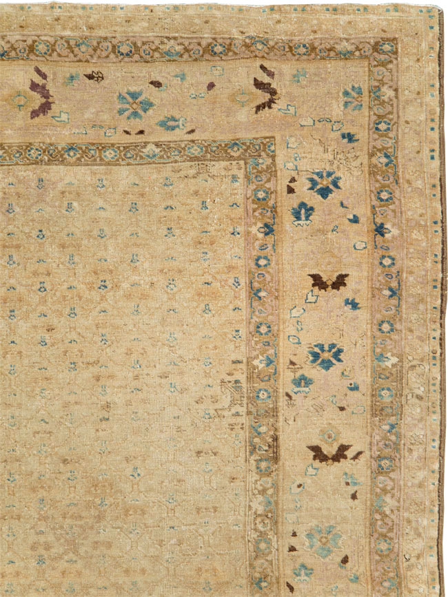 Antique Persian Tabriz Rug, No.17653 - Gss