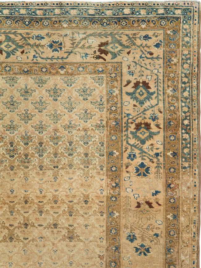 Antique Persian Tabriz Rug, No.17653 - Gss