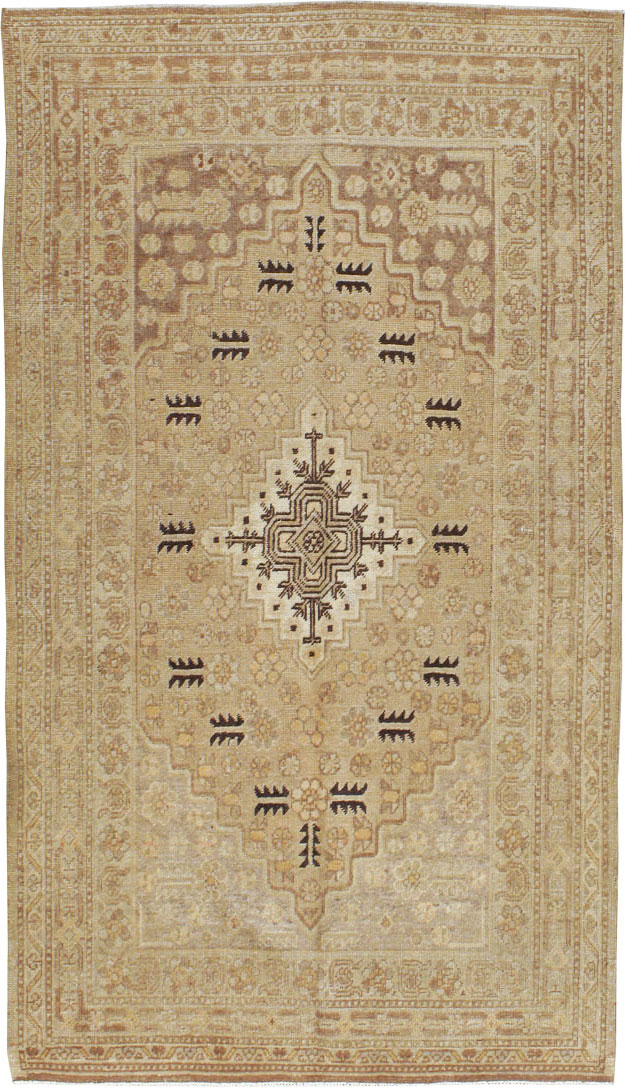 Vintage East Turkestan Khotan Rug, No.17659 - Gss