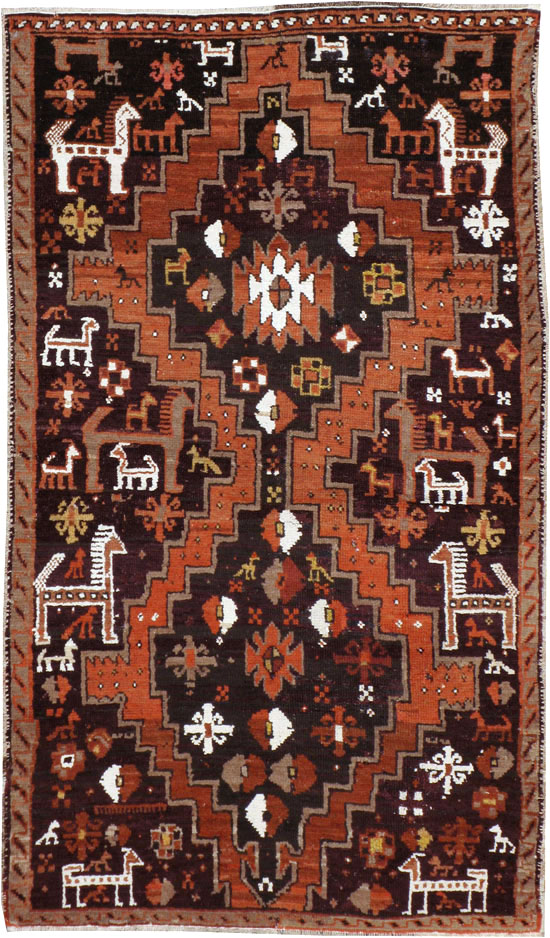 Antique Turkish Anatolian Rug, No.17661 - Gss