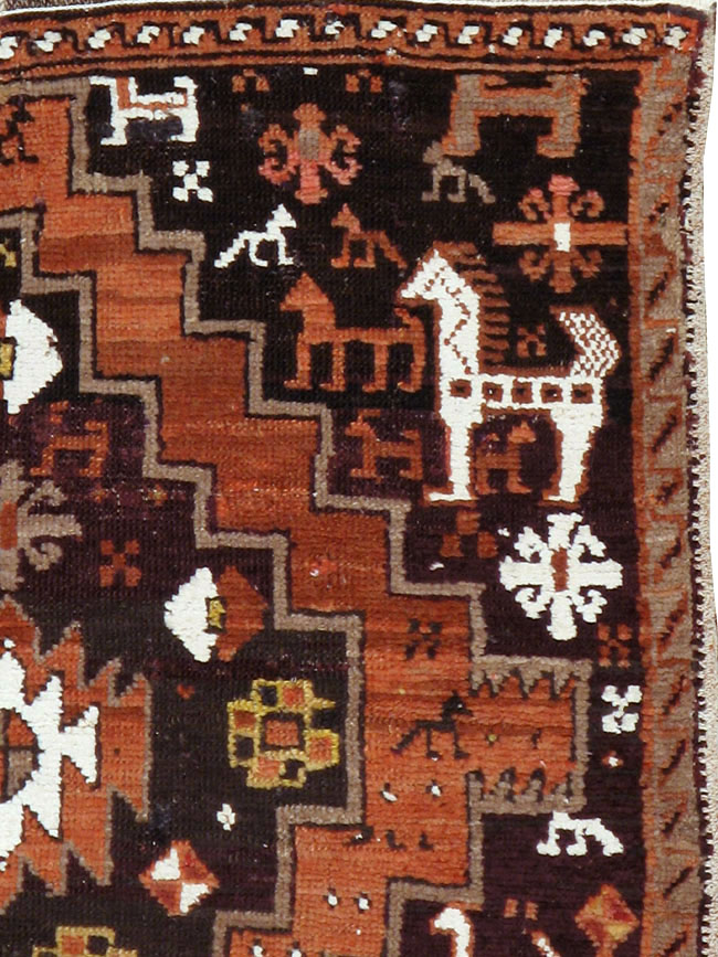Antique Turkish Anatolian Rug, No.17661 - Gss