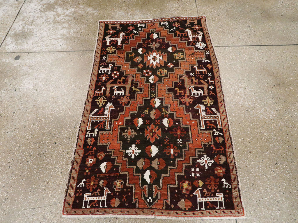 Antique Turkish Anatolian Rug, No.17661 - Gss