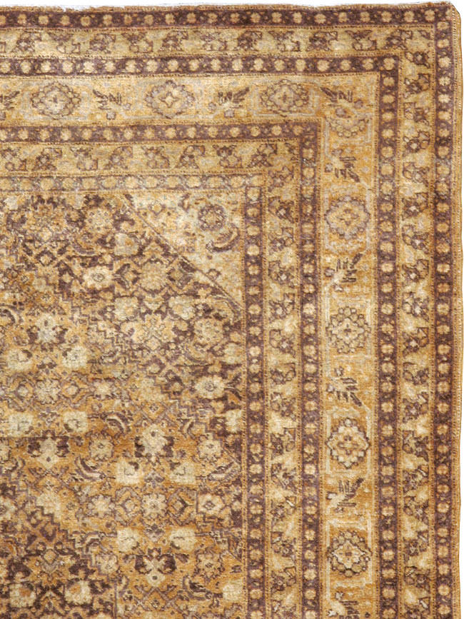 Antique Persian Tabriz Rug, No.17664 - Gss