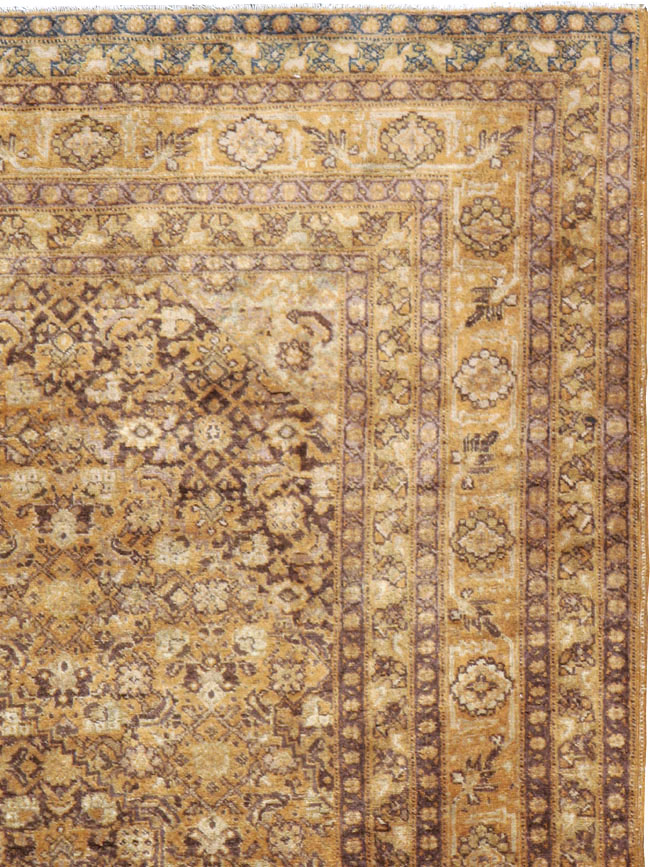 Antique Persian Tabriz Rug, No.17664 - Gss