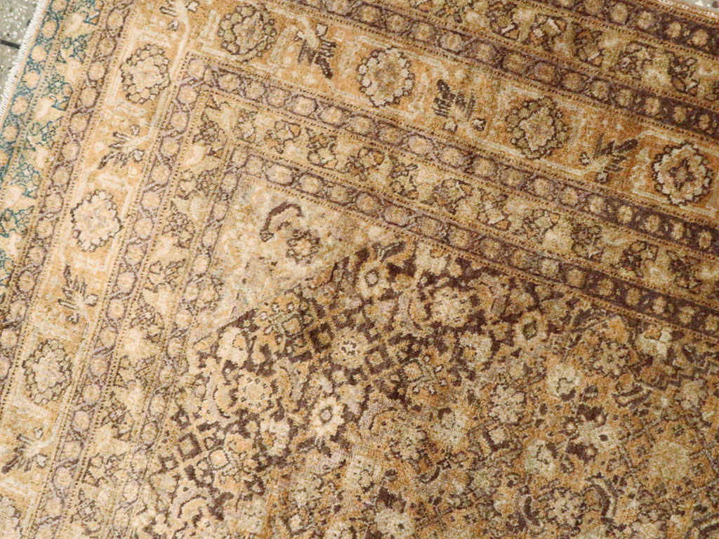 Antique Persian Tabriz Rug, No.17664 - Gss