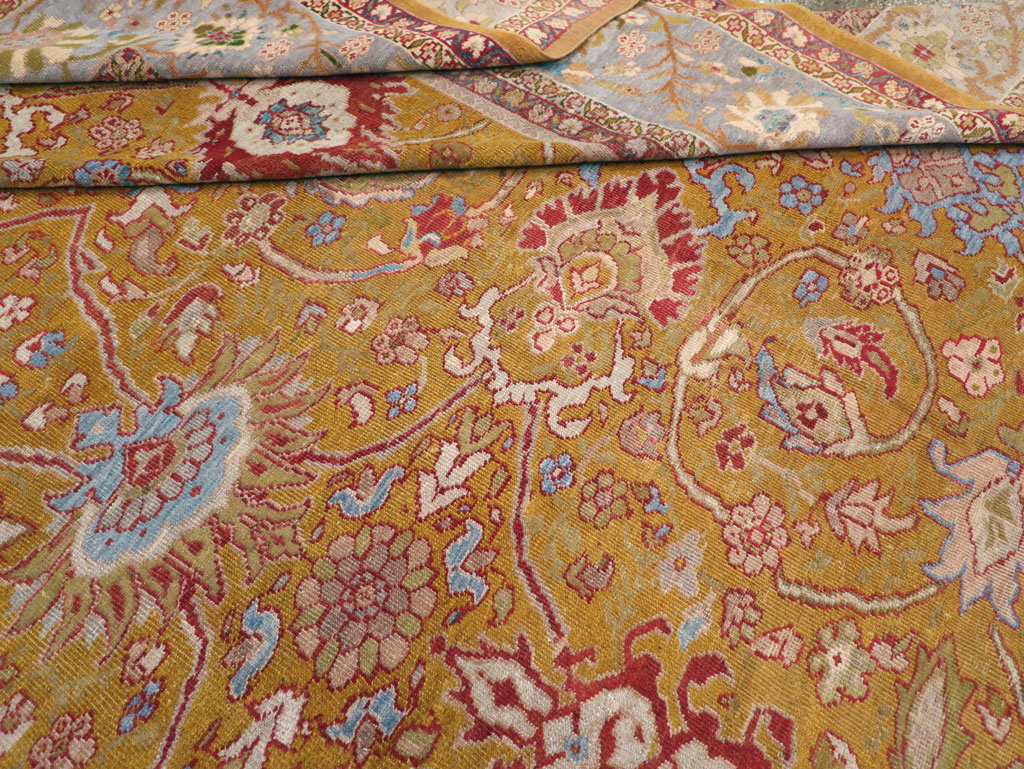 Antique Persian Sultanabad Large Room Size Carpet, No.17668 - Gss