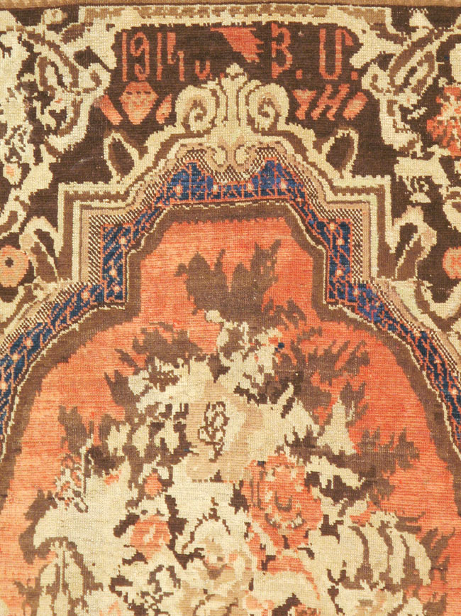 Antique Caucasian Karabagh Rug, No.17669 - Gss