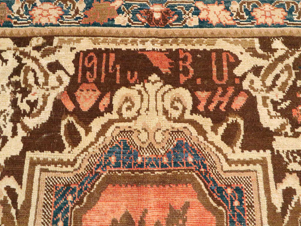 Antique Caucasian Karabagh Rug, No.17669 - Gss