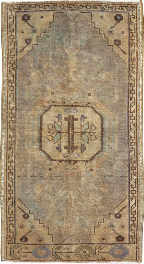 Vintage Turkish Oushak Rug, No.17687 - Gss