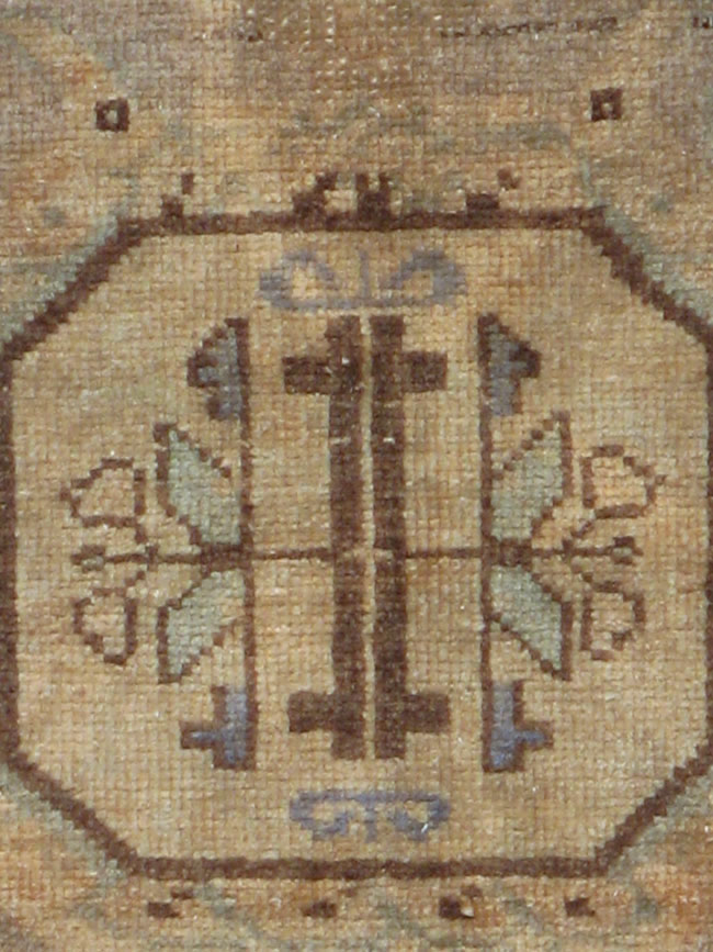 Vintage Turkish Oushak Rug, No.17687 - Gss