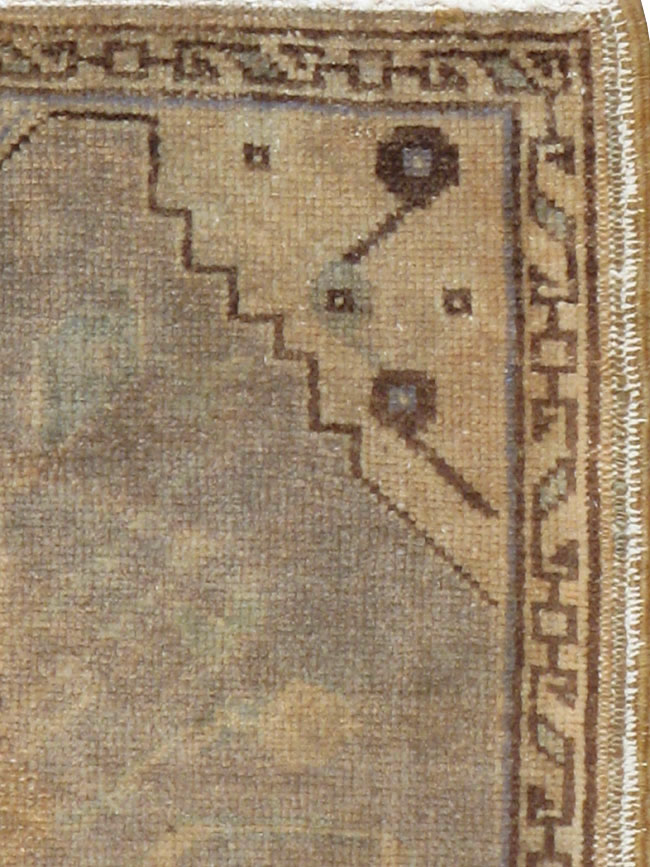 Vintage Turkish Oushak Rug, No.17687 - Gss