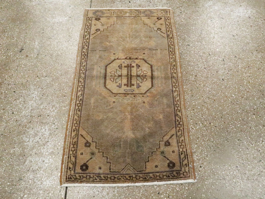 Vintage Turkish Oushak Rug, No.17687 - Gss