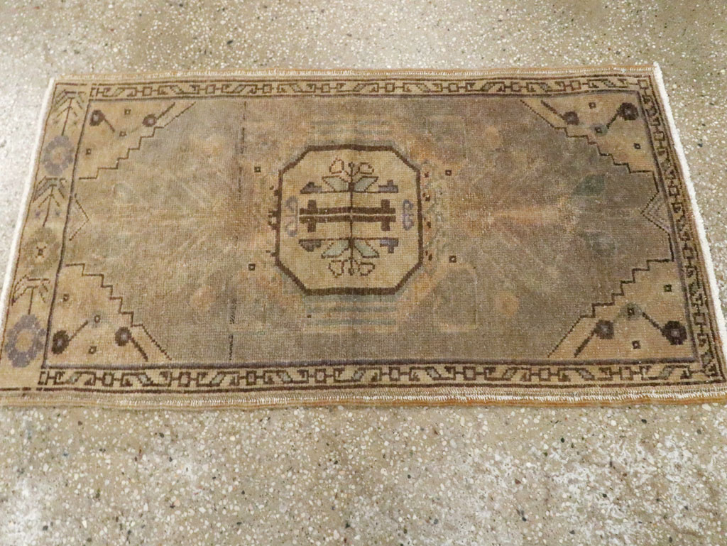 Vintage Turkish Oushak Rug, No.17687 - Gss