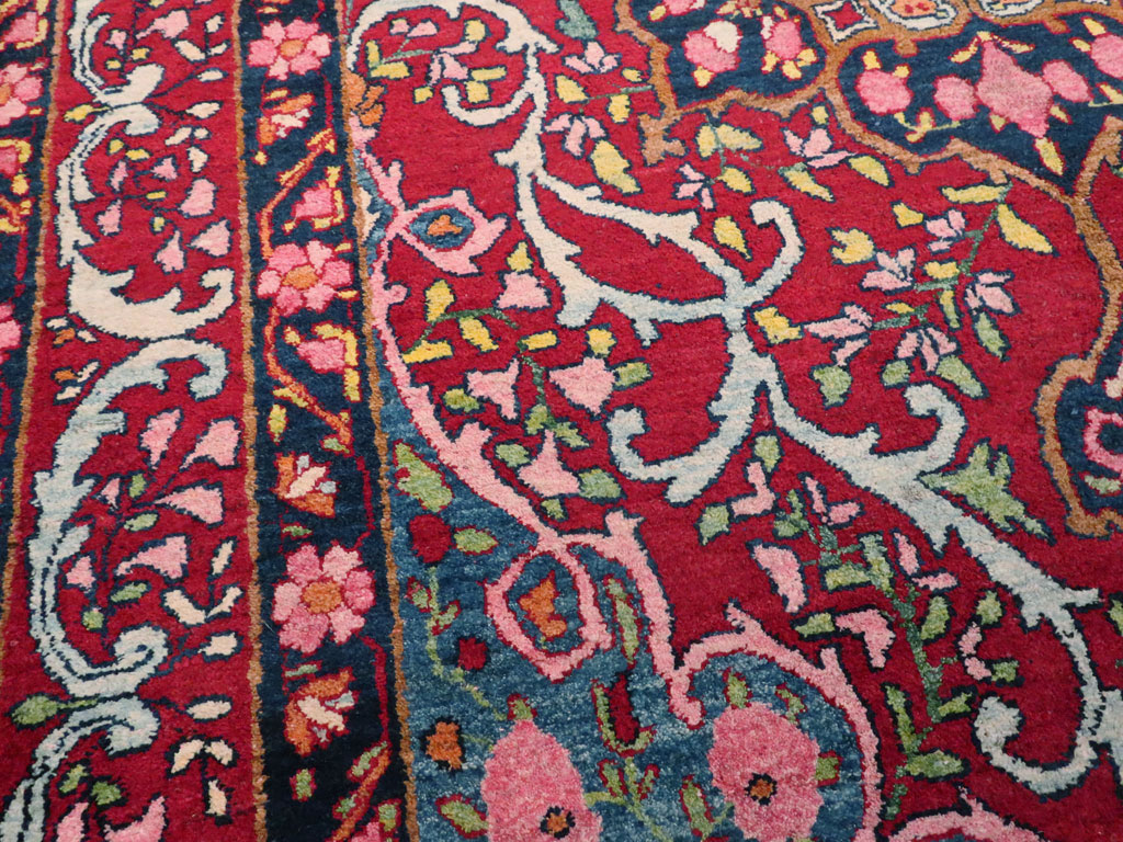 Vintage Persian Lavar Kerman Rug, No.17690 - Gss