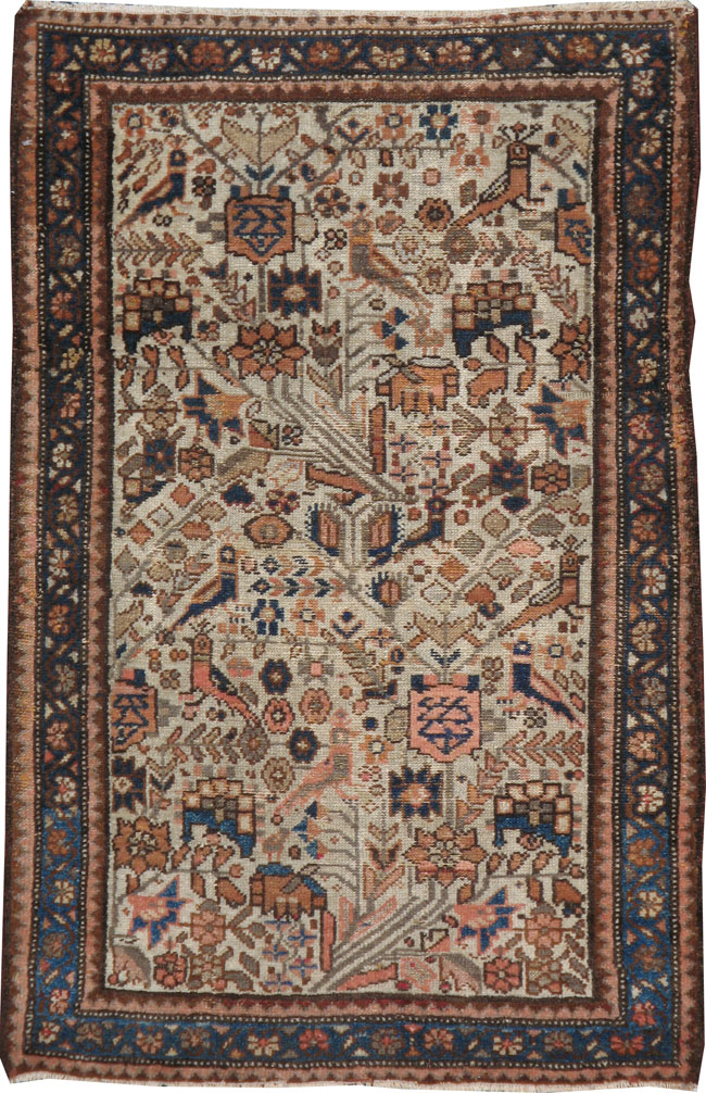 Vintage Persian Malayer Rug, No.17714 - Gss