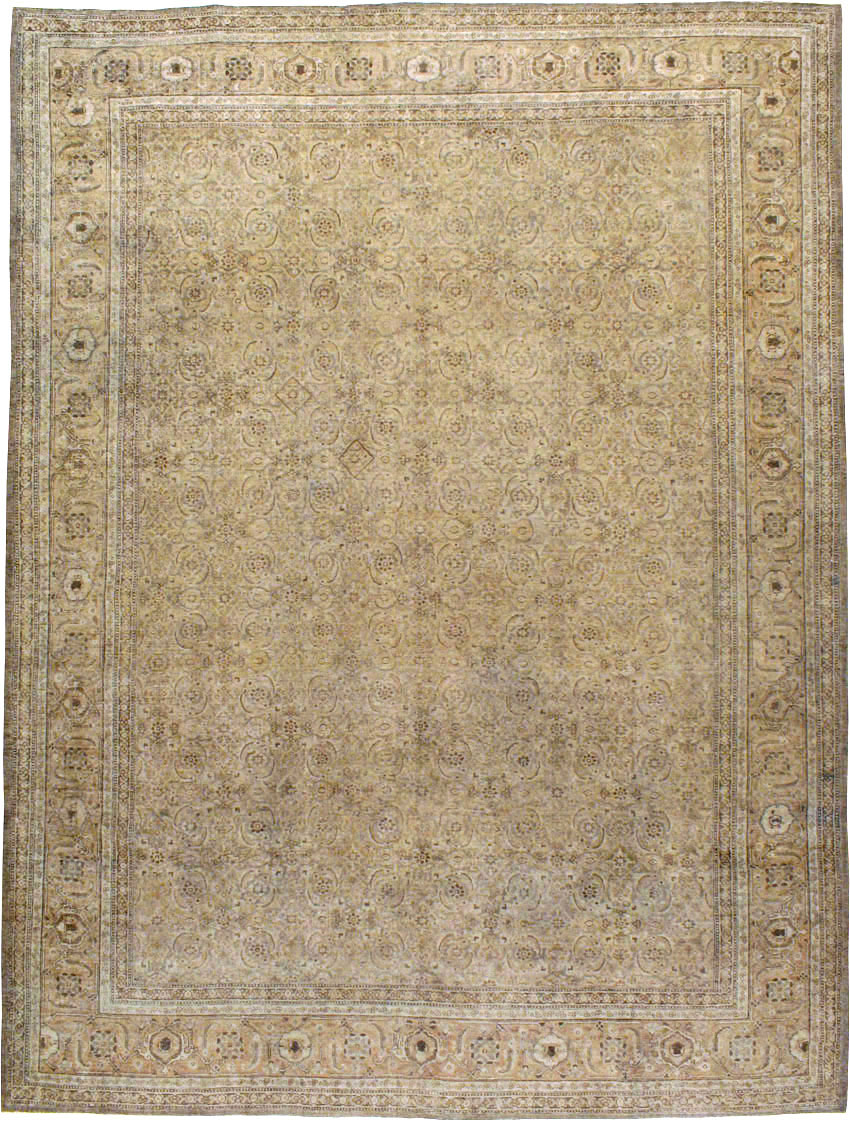 Antique Persian Tabriz Carpet, No.17717 - Gss