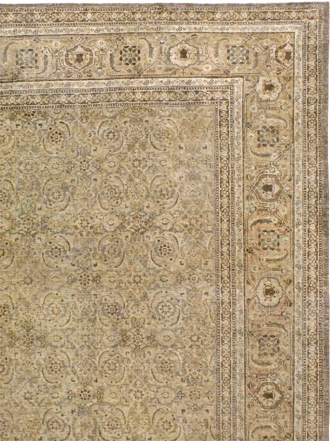 Antique Persian Tabriz Carpet, No.17717 - Gss