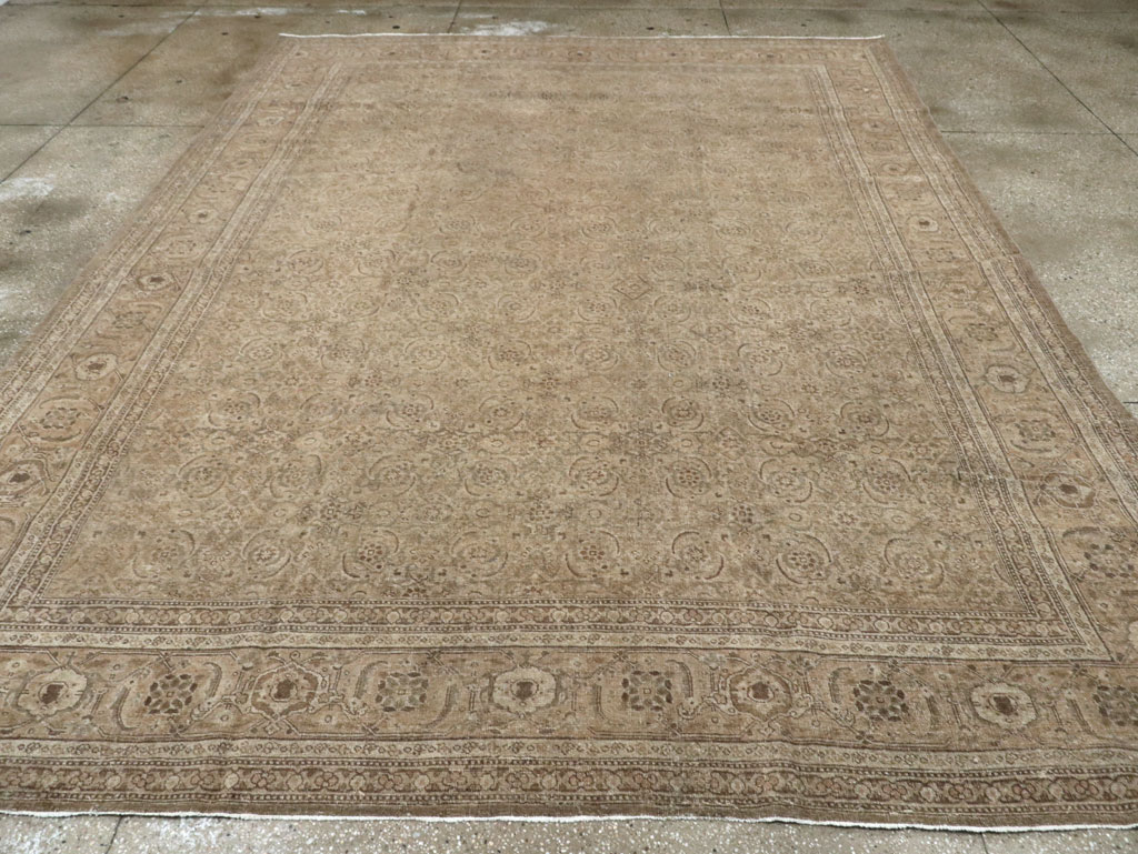 Antique Persian Tabriz Carpet, No.17717 - Gss