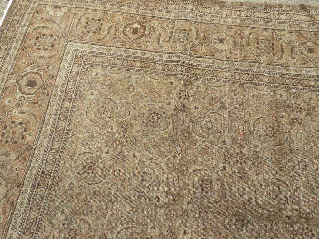 Antique Persian Tabriz Carpet, No.17717 - Gss