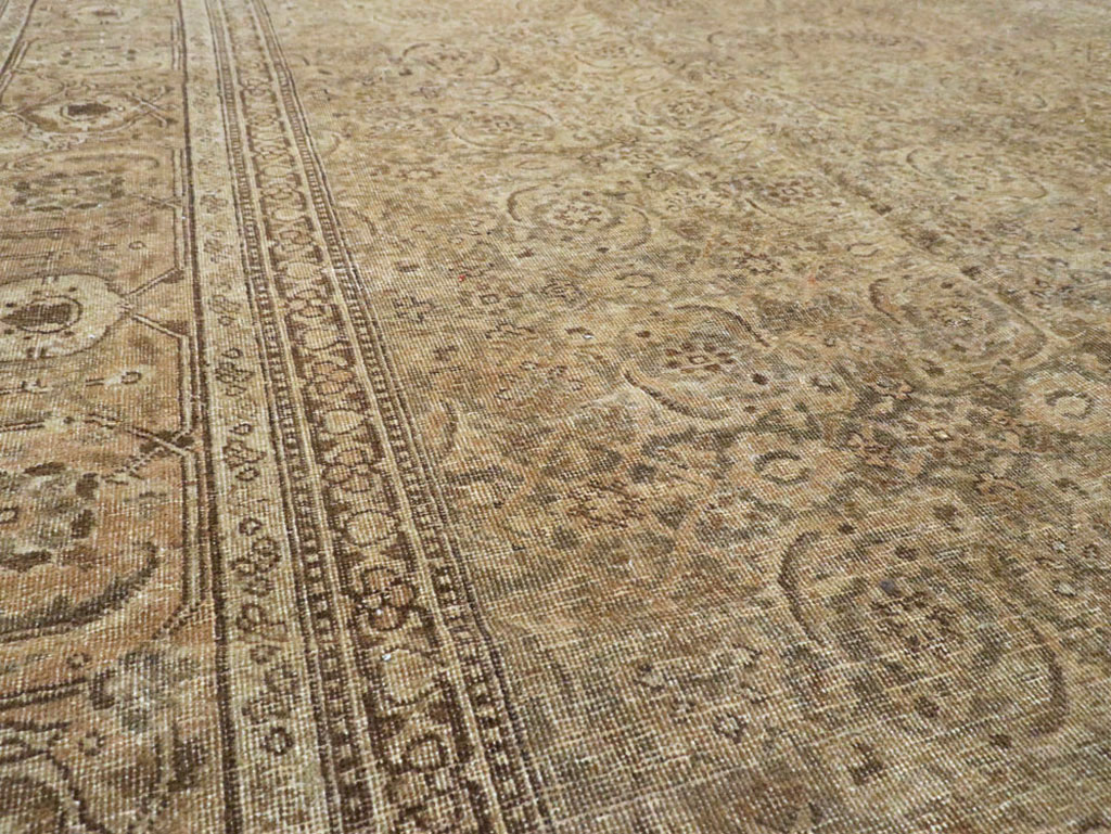 Antique Persian Tabriz Carpet, No.17717 - Gss