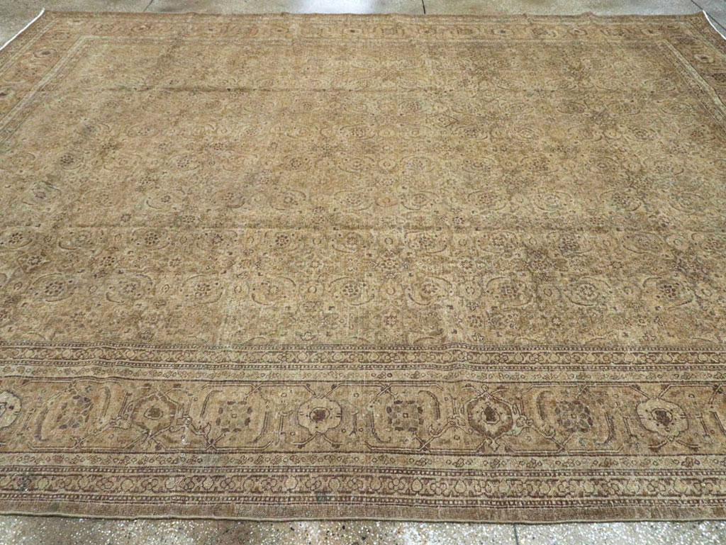 Antique Persian Tabriz Carpet, No.17717 - Gss