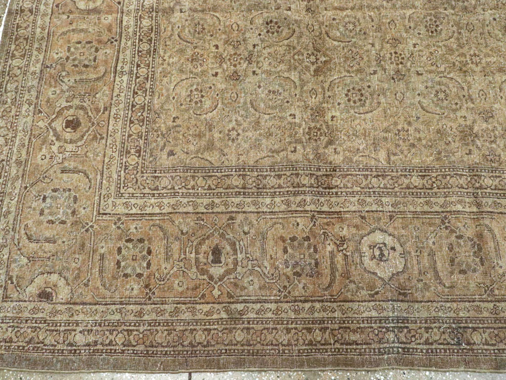 Antique Persian Tabriz Carpet, No.17717 - Gss