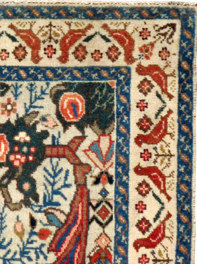 Vintage Persian Tabriz Rug, No.17725 - Gss