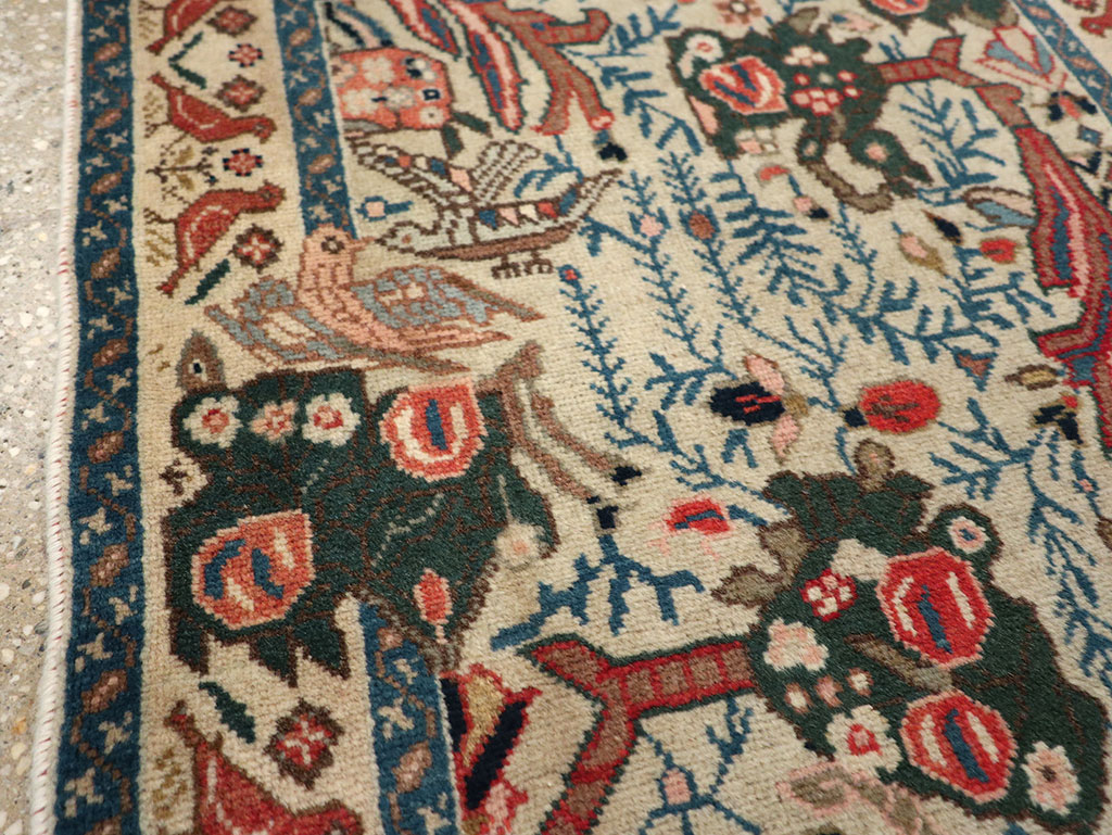 Vintage Persian Tabriz Rug, No.17725 - Gss