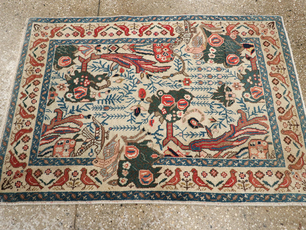 Vintage Persian Tabriz Rug, No.17725 - Gss