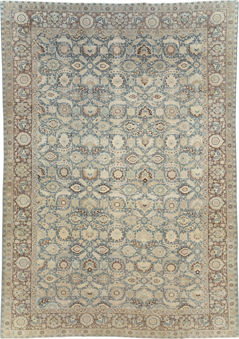 Antique Persian Tabriz Carpet, No.17733 - Gss