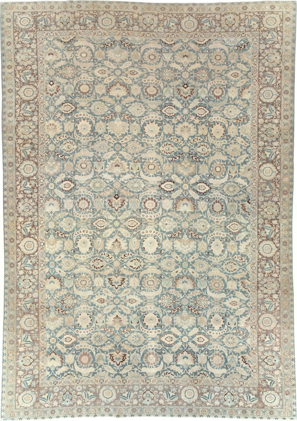 Antique Persian Tabriz Carpet, No.17733 - Gss
