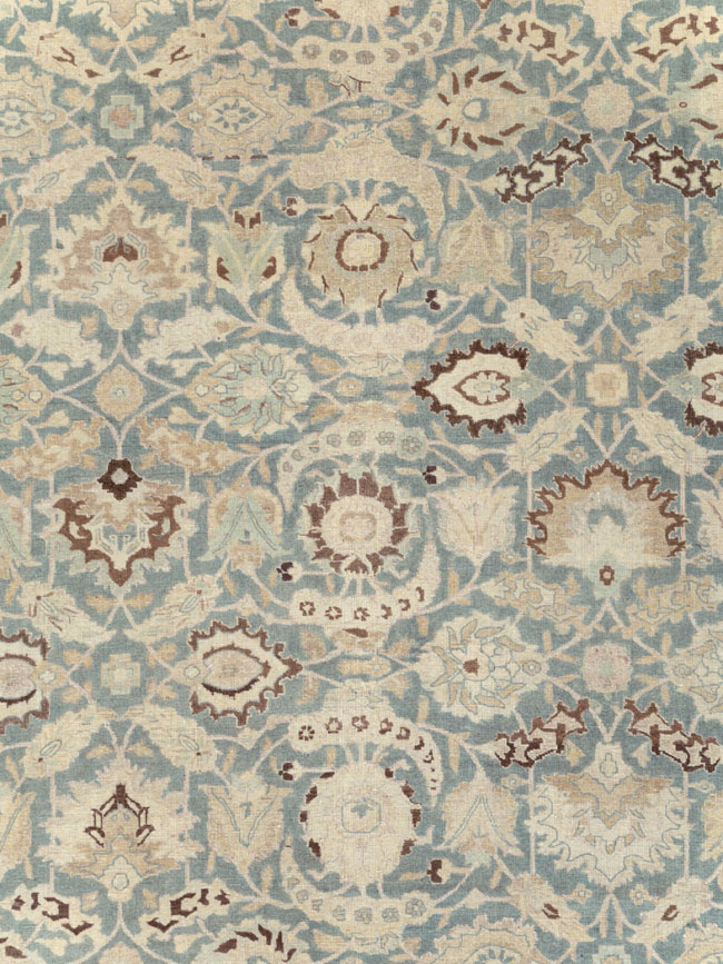Antique Persian Tabriz Carpet, No.17733 - Gss