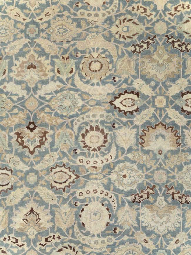 Antique Persian Tabriz Carpet, No.17733 - Gss