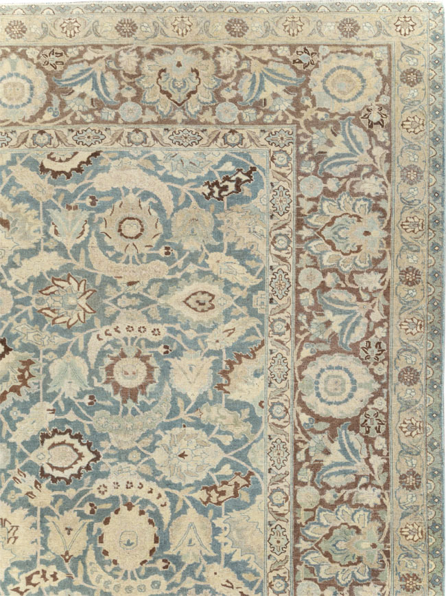 Antique Persian Tabriz Carpet, No.17733 - Gss