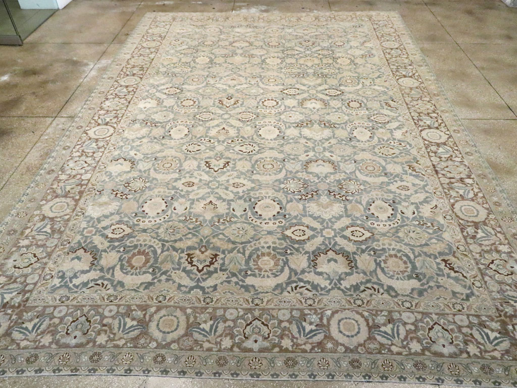 Antique Persian Tabriz Carpet, No.17733 - Gss
