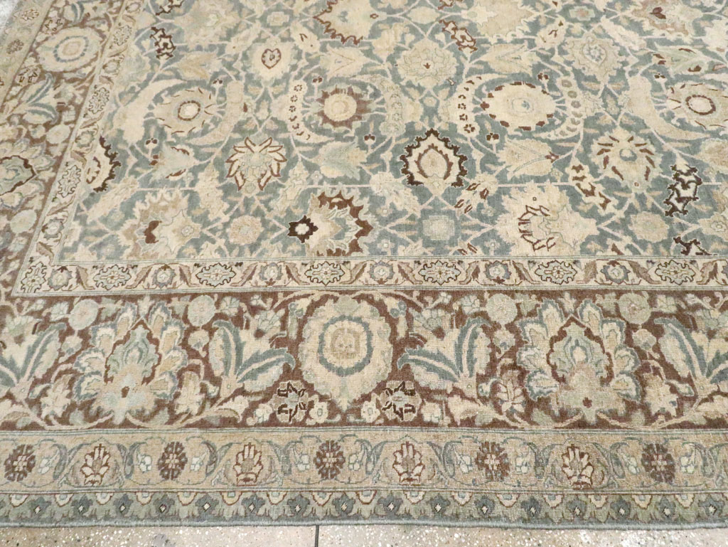 Antique Persian Tabriz Carpet, No.17733 - Gss