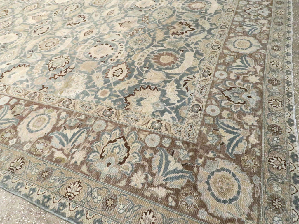 Antique Persian Tabriz Carpet, No.17733 - Gss