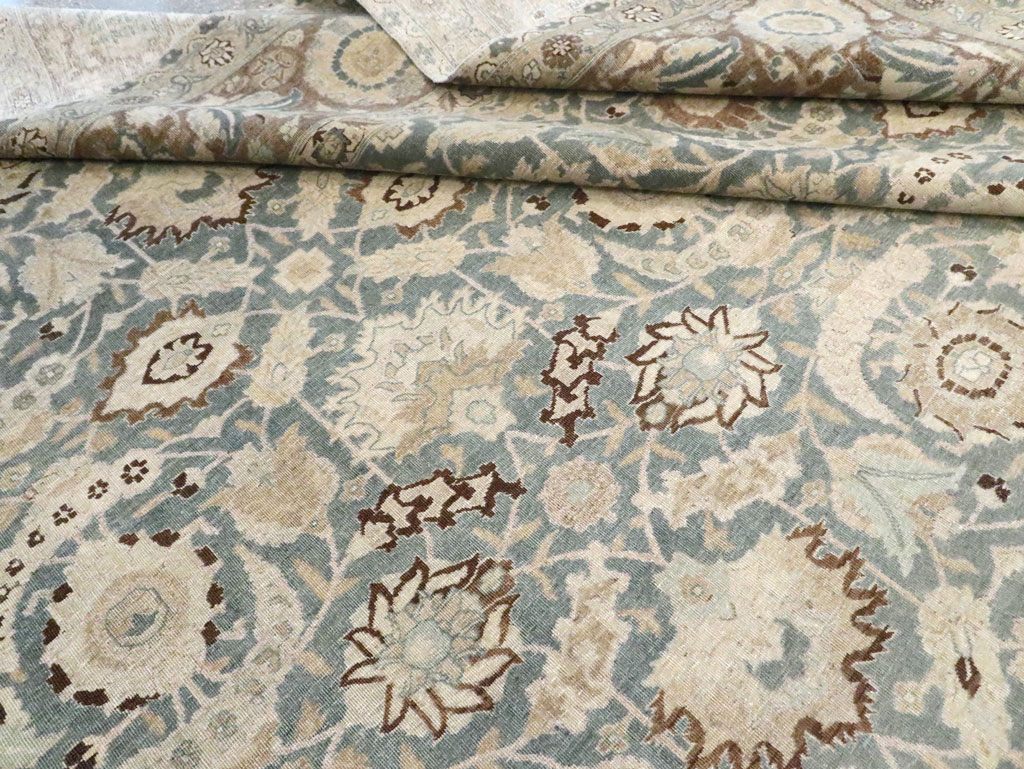 Antique Persian Tabriz Carpet, No.17733 - Gss