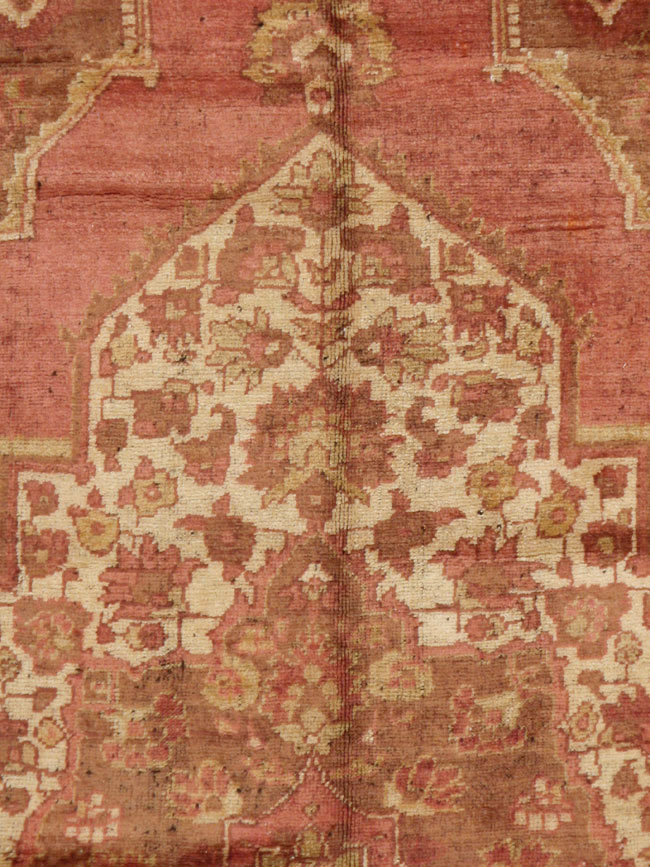 Antique Turkish Oushak Carpet, No.17739 - Gss